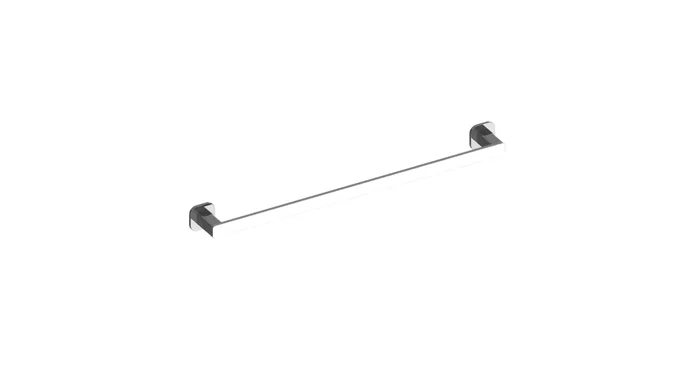 WS Bath Collections 25″ Modern Towel Bar from the Deva Collection