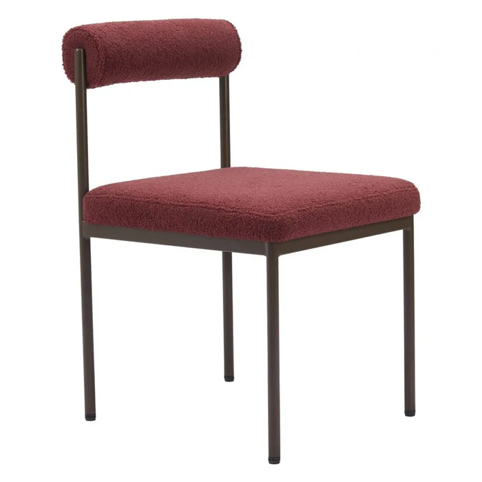 Zuo Modern – Livorno Dining Chair Red & Bronze – 110103