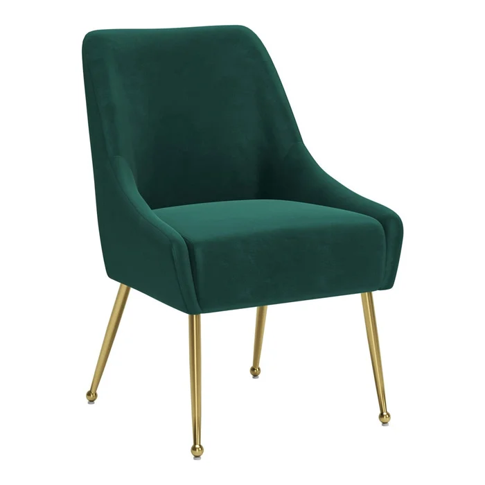Zuo Modern – Maxine Dining Chair Green & Gold – 109716