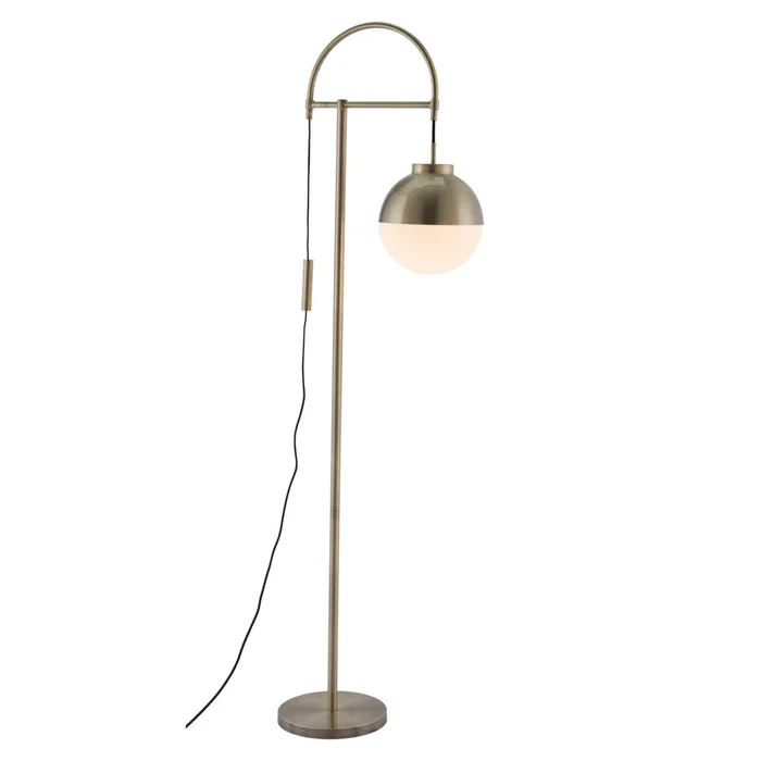 Zuo Modern – Waterloo Floor Lamp White & Bronze – 56053